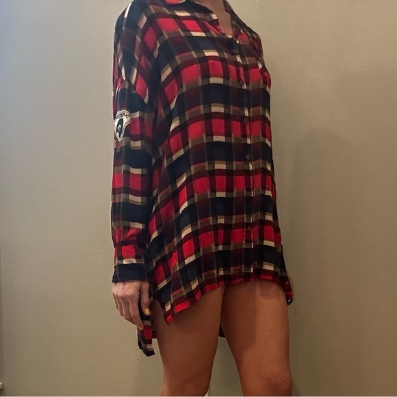 Umgee Hi/Lo Shirtdress - Picture 2 of 8